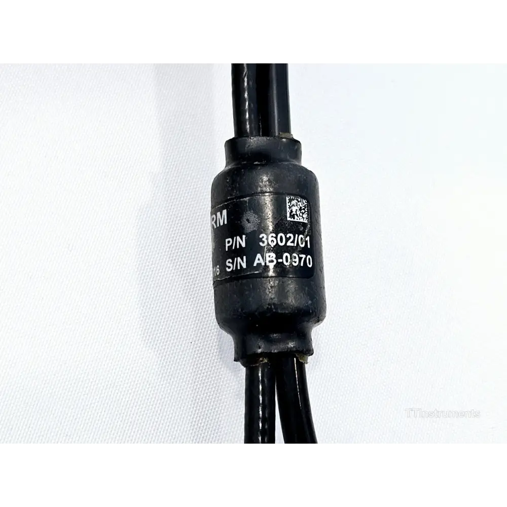 Narda SRM-3006 unit with 3006/01 RF cable 1.5m attached to N-connector port