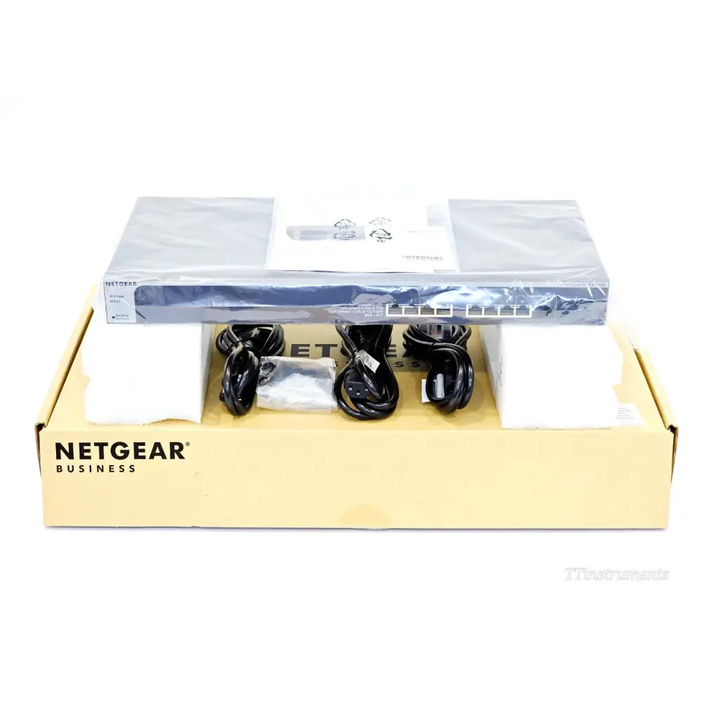 Netgear 8 Port Pro Safe 10G Plus Switch XS708E-200NES XS708E ProSafe SX708Ev2