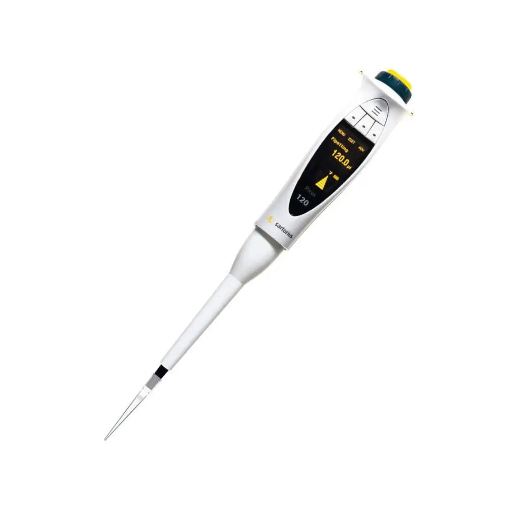 Sartorius Picus NXT 735041 single-channel electronic pipette, 5-120 µl, front view