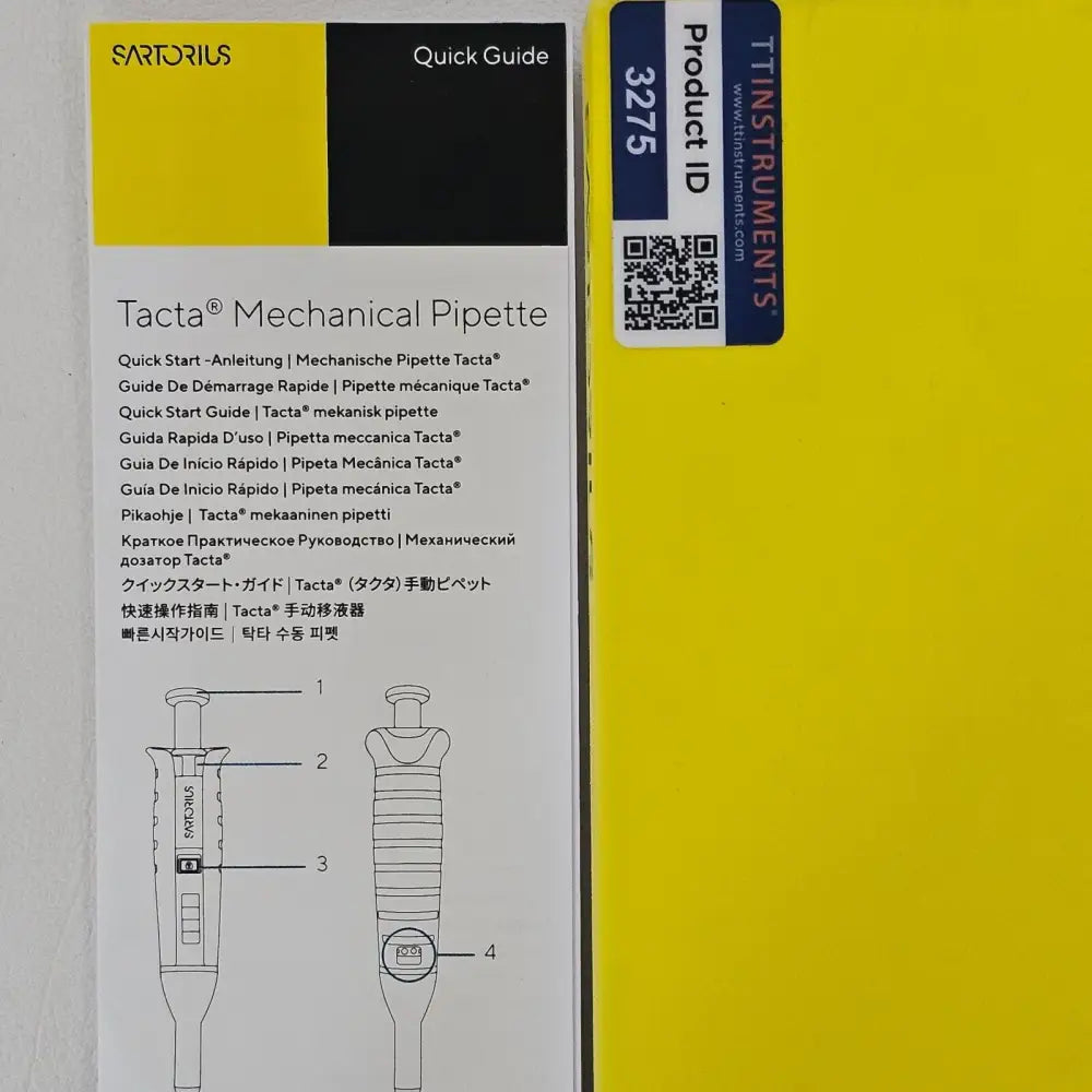 Sartorius Tacta LH-729050 tip cone and Optiload spring-loaded tip sealing mechanism close-up