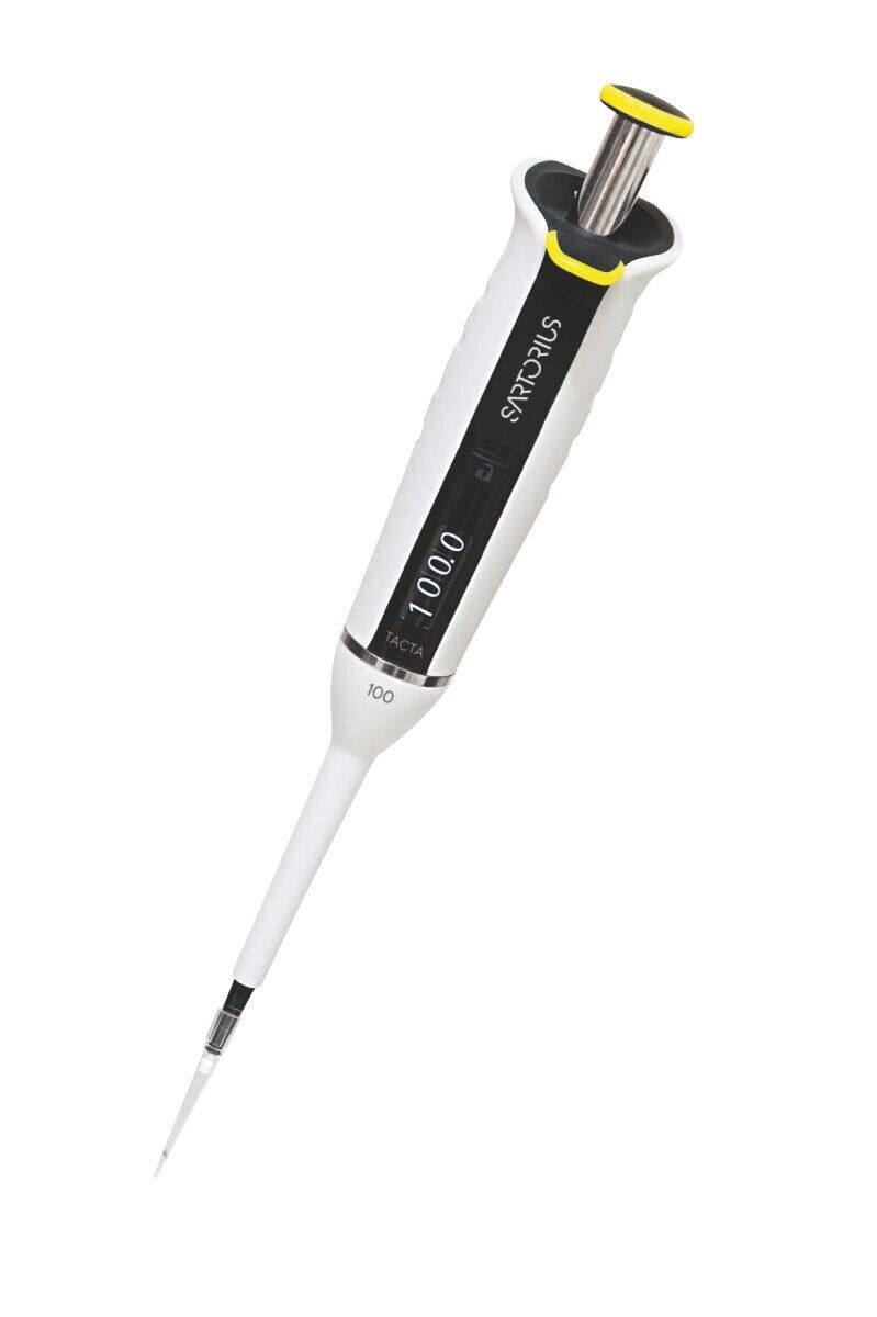 New Tacta Sartorius 1-Channel Mechanical Pipette 10-100 μl LH-729050