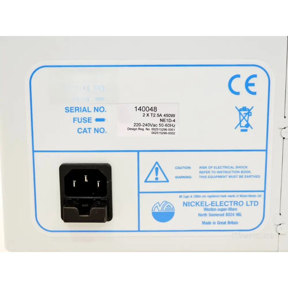 Nicklel Electro Clifton NE1D-4 Unstirred Bath