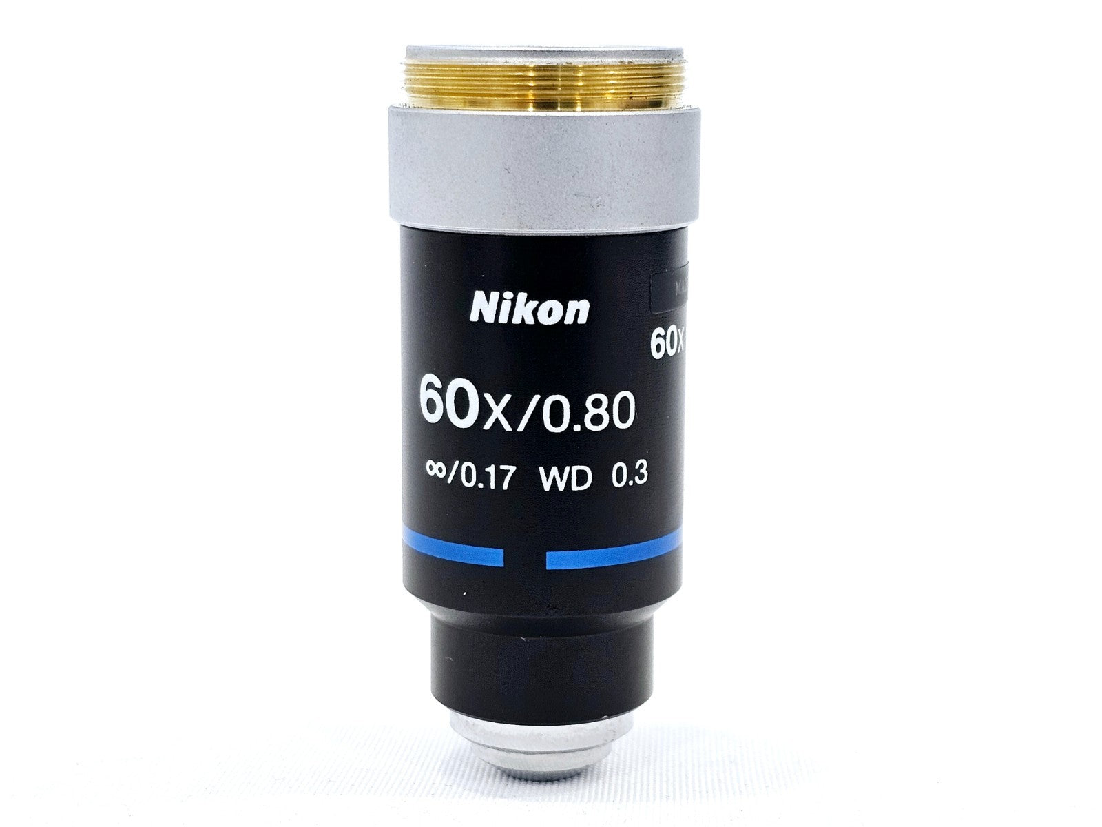 Nikon 60x/0.80 Objective ∞/0.17 WD 0.3