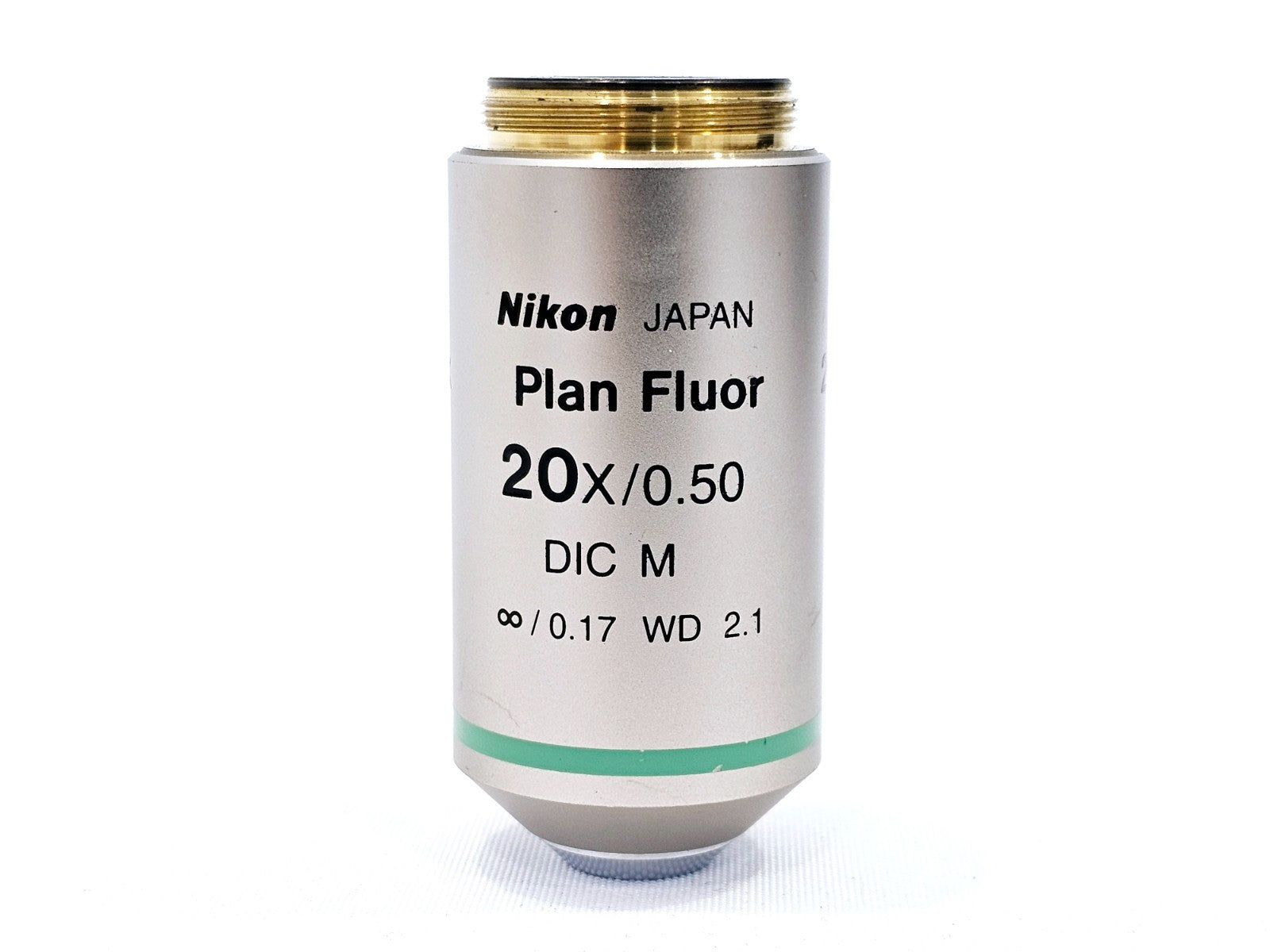 Nikon Plan Fluor 20x/0.50 DIC M Objective ∞/0.17 WD 2.1