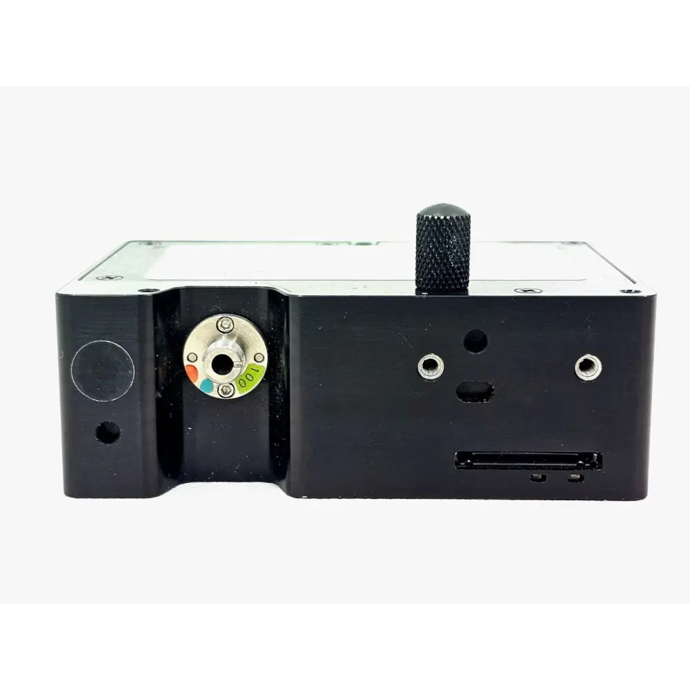 Ocean Optics Flame-NIR NIR128B right side profile highlighting user-interchangeable slit access