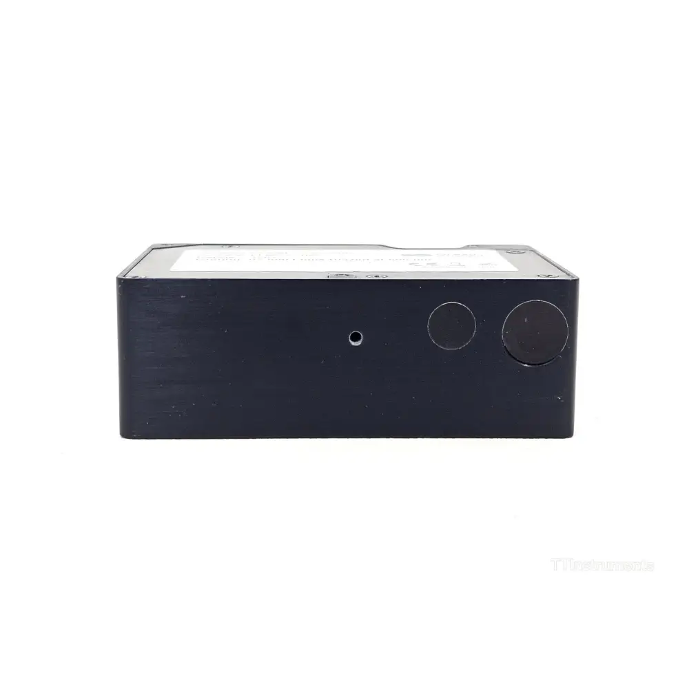 Ocean Optics Flame-S-VIS-NIR spectrometer cosmetic condition detail showing refurbished unit surface
