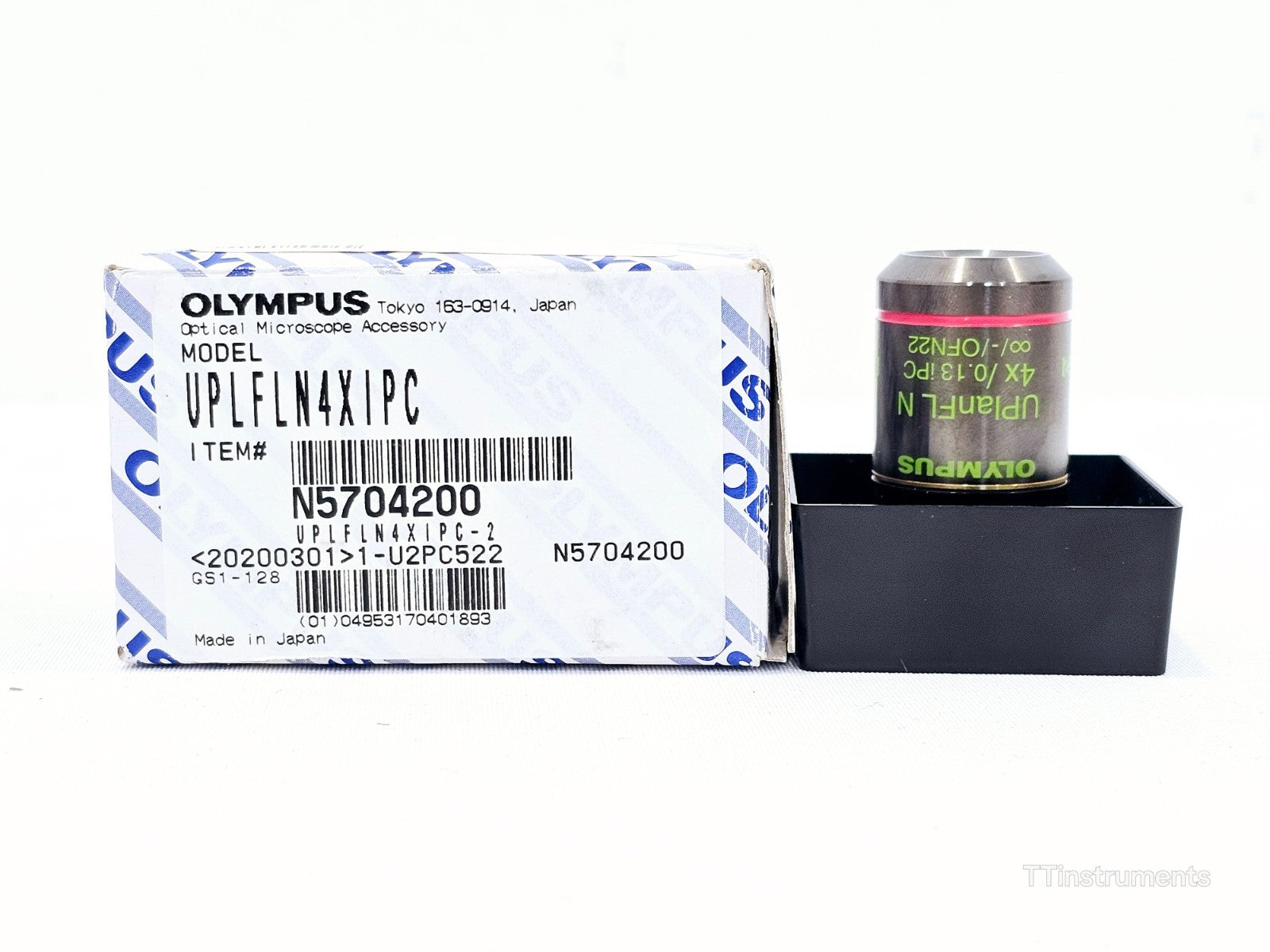 OLYMPUS UPlanFL N 4x/0.13 iPC Phase Contrast Objective