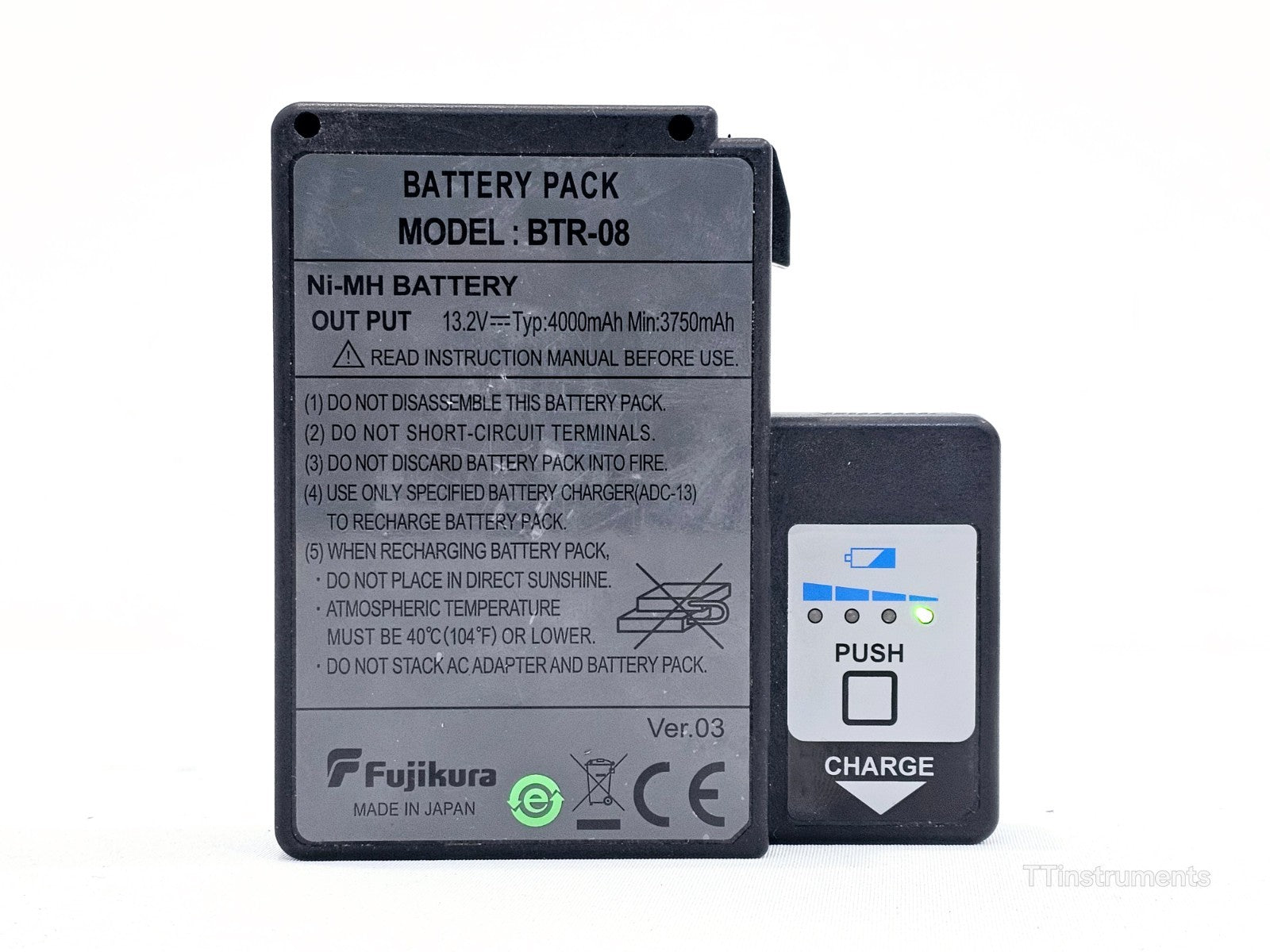 Original Fujikura BTR-08 AC Battery Pack for 60S