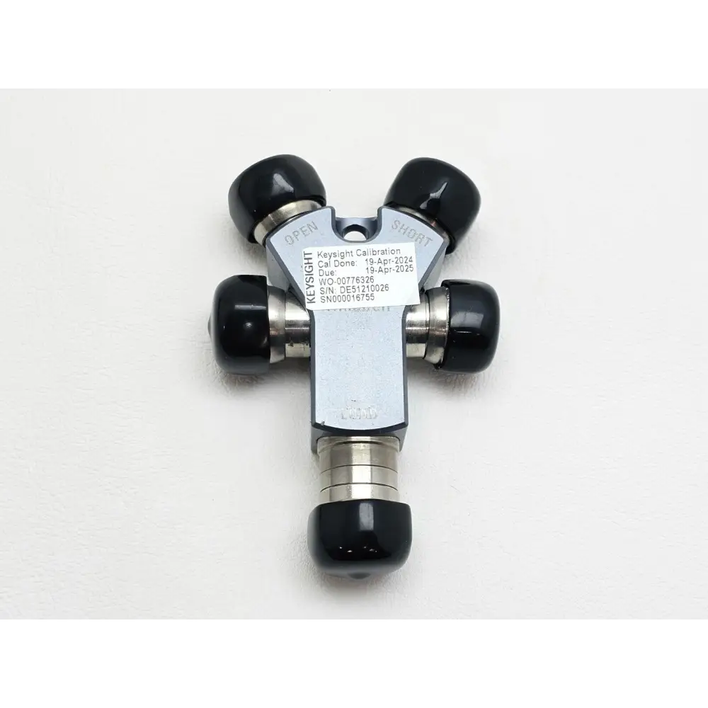 Agilent 85514A calibration kit Type-N male connector detail close-up