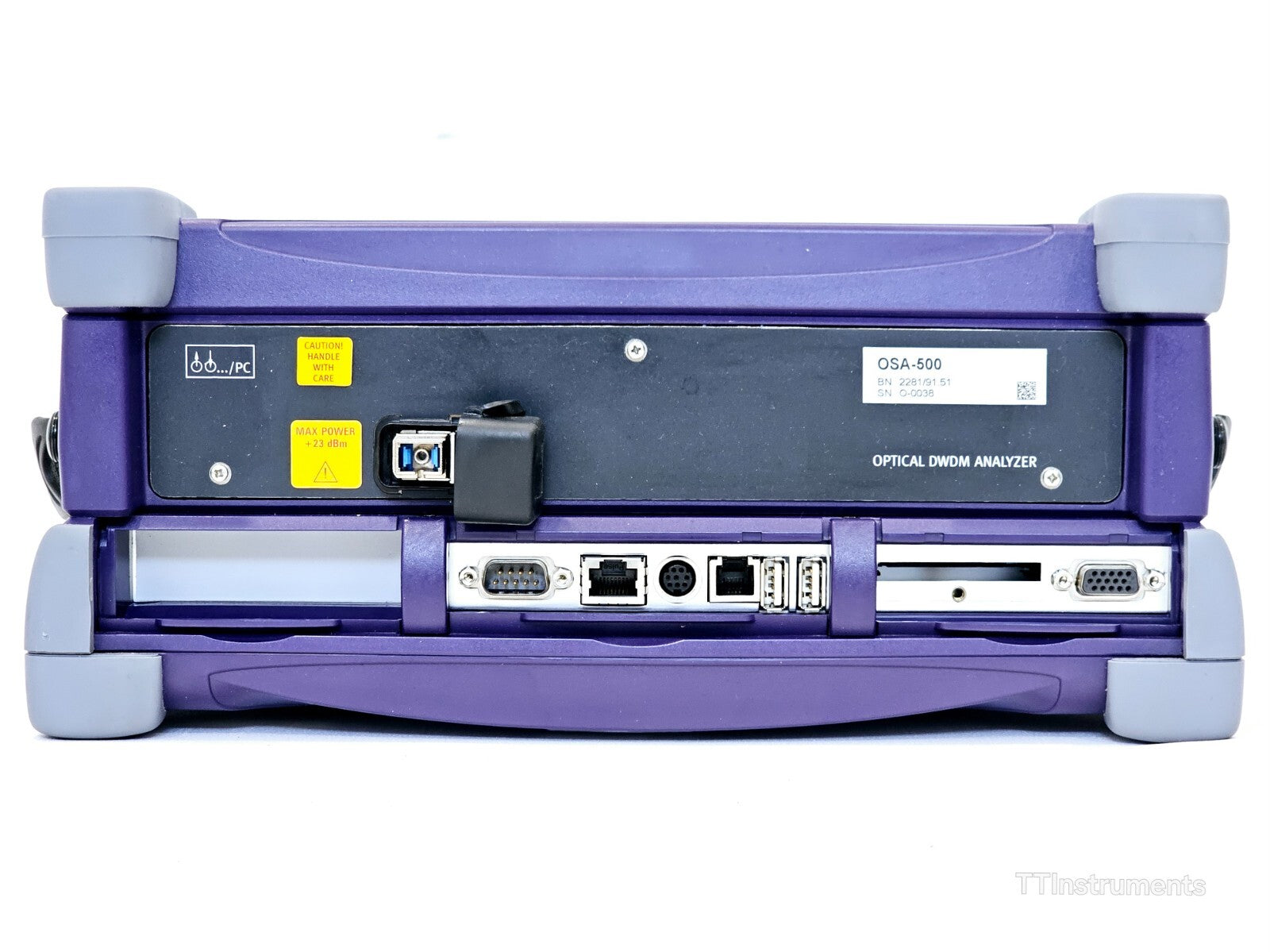 Out of Spec. Viavi JDSU MTS 8000 with OSA-500 2281/91.51 Optical DWDM Analyzer