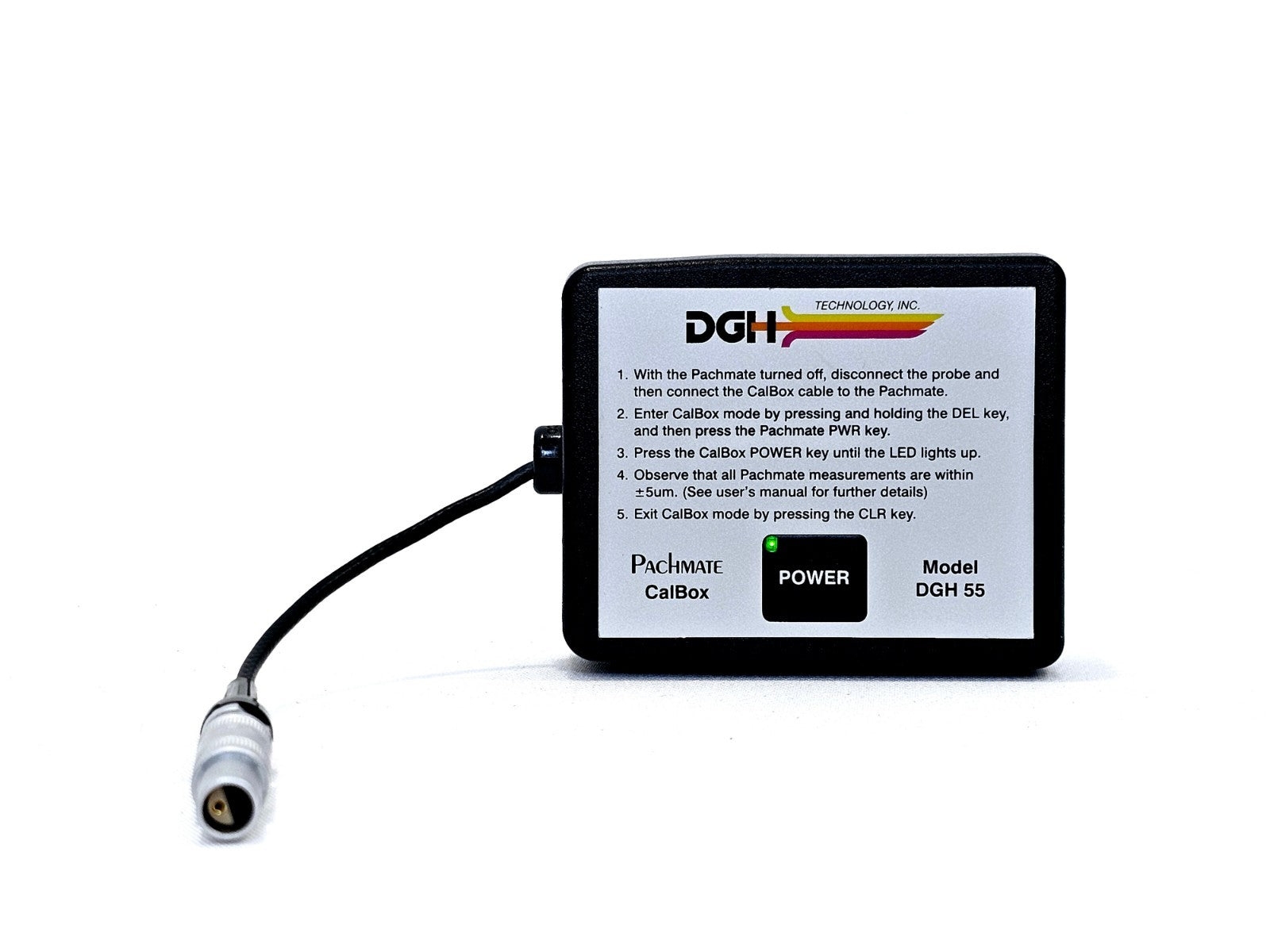 Pachmate DGH 55 Ultrasonic Pachymeter with Calibrator and Carry Case