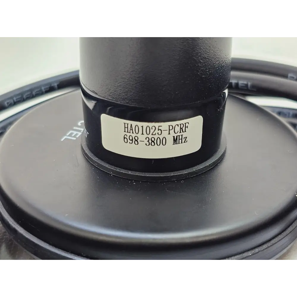 PCTEL IBflex scanning receiver angled three-quarter view showing compact portable form factor