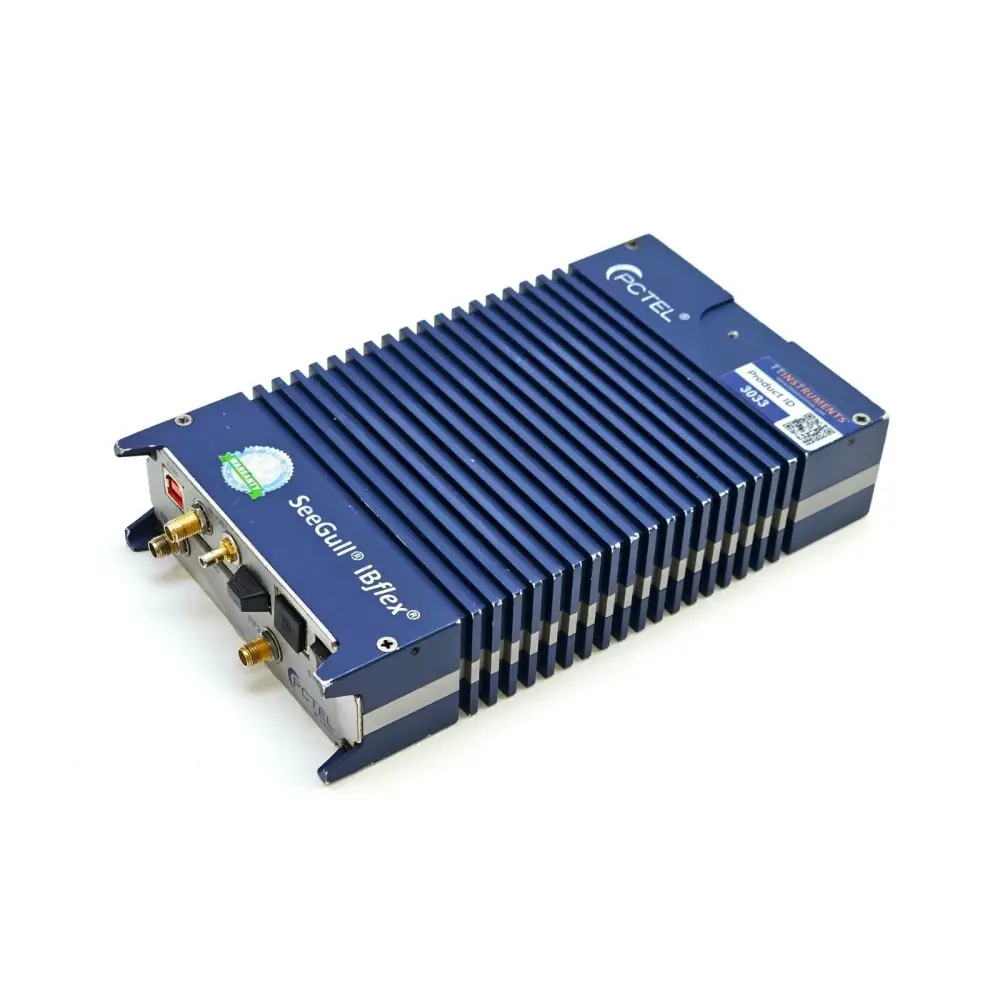 PCTEL IBflex 08900S rear panel view showing power input and interface connections