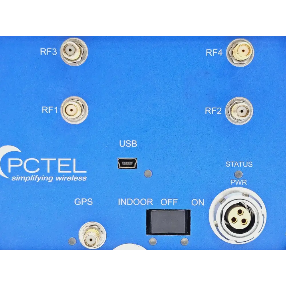 PCTEL SeeGull MX in-car charger and power cable for 12V vehicle operation