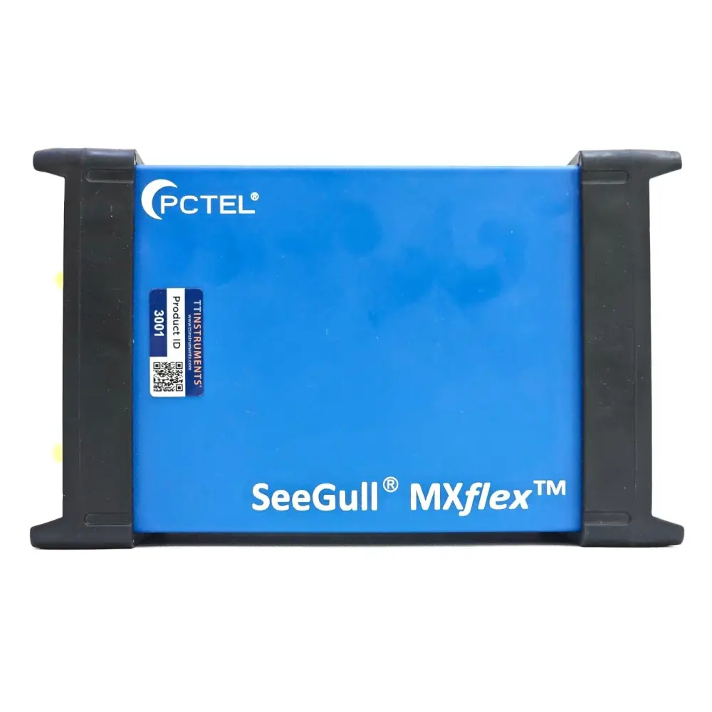 PCTEL SeeGull MXflex unit label showing model number 07904S-U and serial information