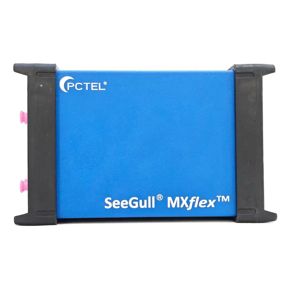 PCTEL SeeGull MXflex side profile showing USB interface and power input
