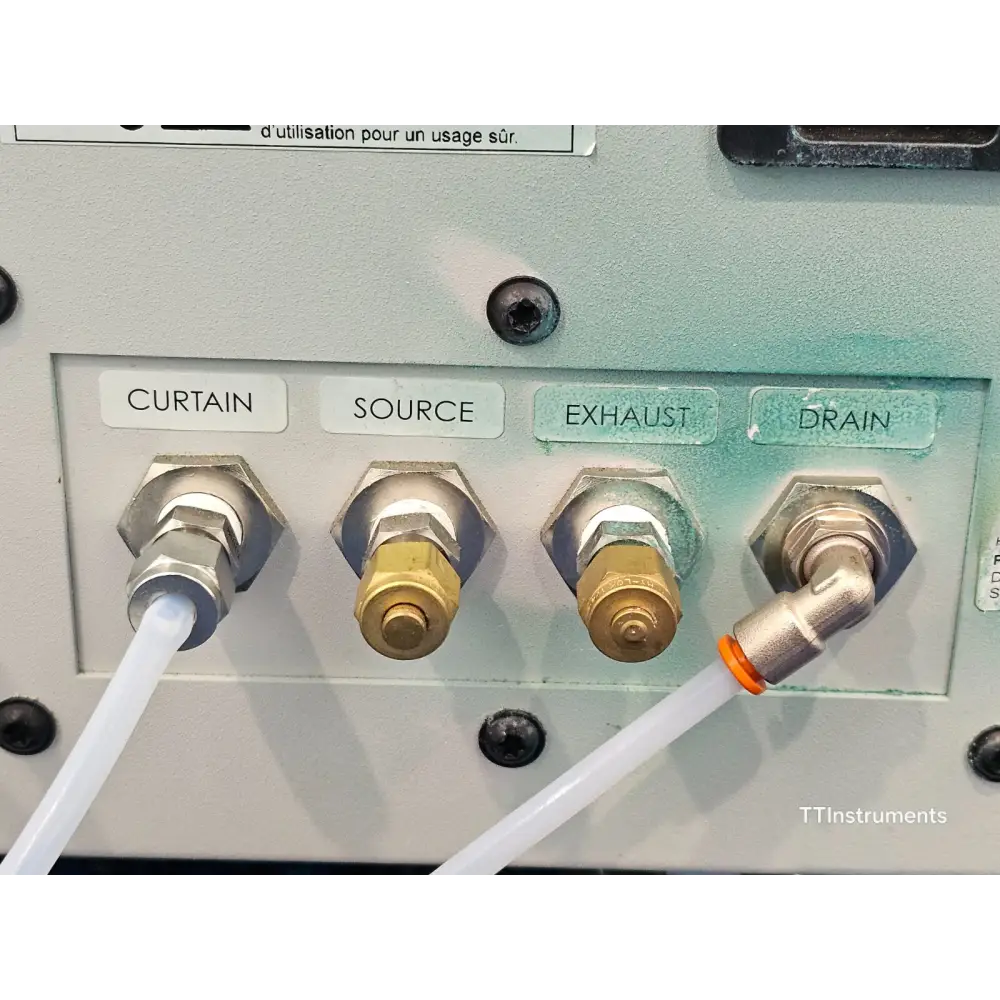 Peak Scientific Genius ABN2ZA serial number and manufacturer label detail