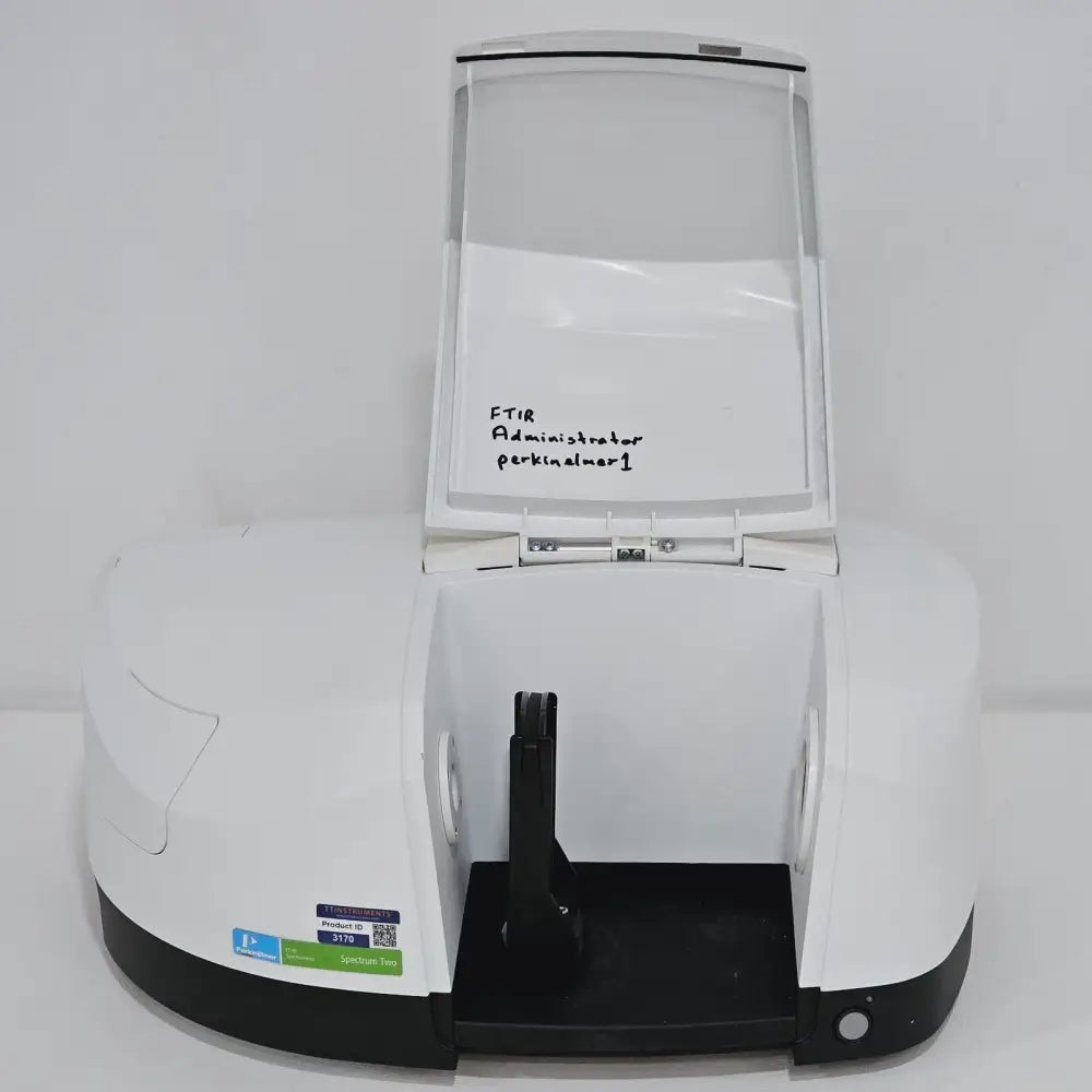 Perkin Elmer Spectrum TWO LITA spectrometer left side profile view