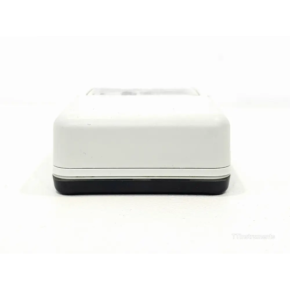 Philips IntelliVue MX40-2B4 bottom view showing white casing and black base of the wearable monitor unit