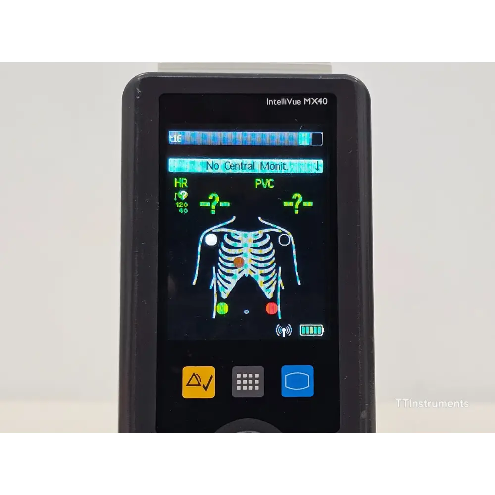 Philips IntelliVue MX40-2B4 Patient Monitor + 2x Batteries MX40 MFD 2019