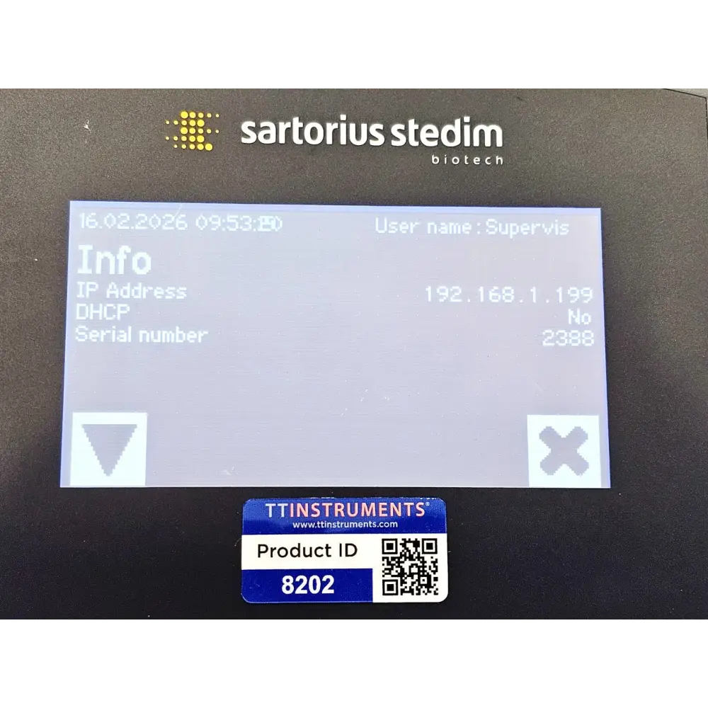 Reed Electronics Sartorius BioWelder TC Thermoplastic Tube Welder