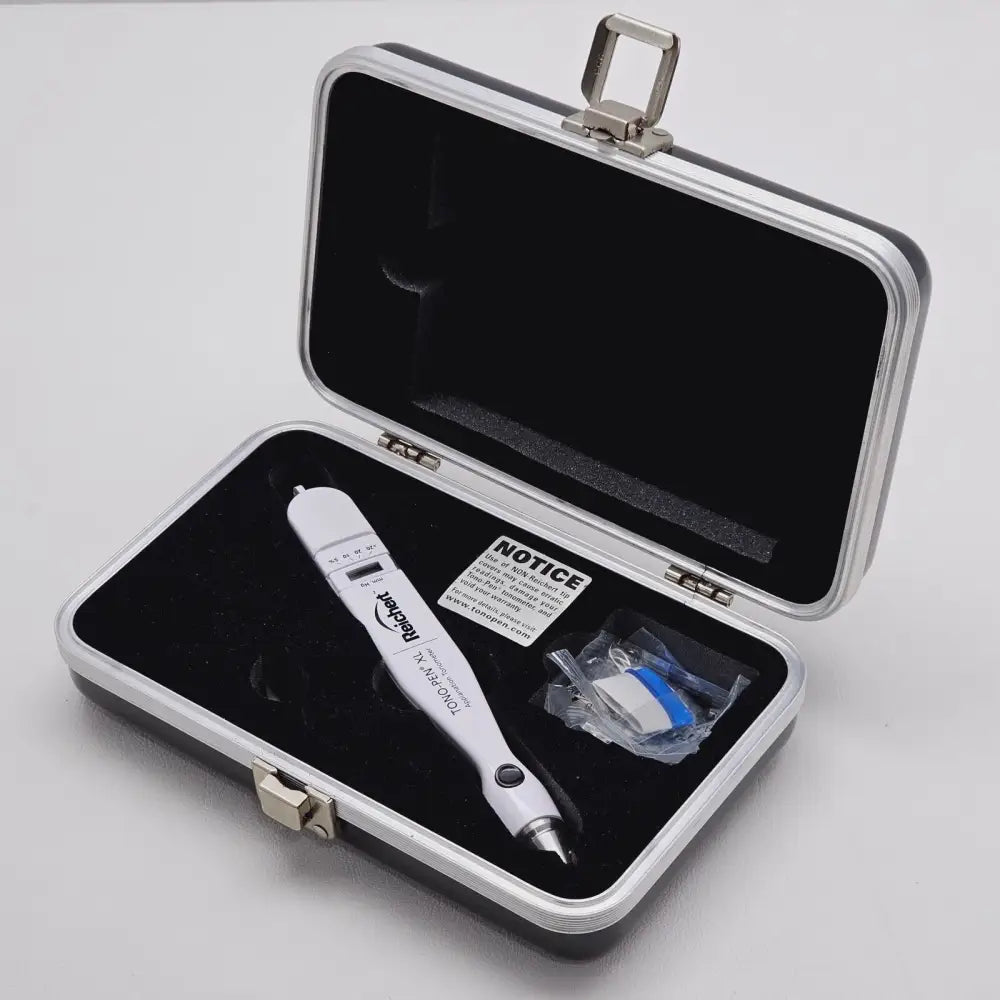 Reichert TONO-PEN XL Applanation Tonometer front view showing handheld pen-shaped body