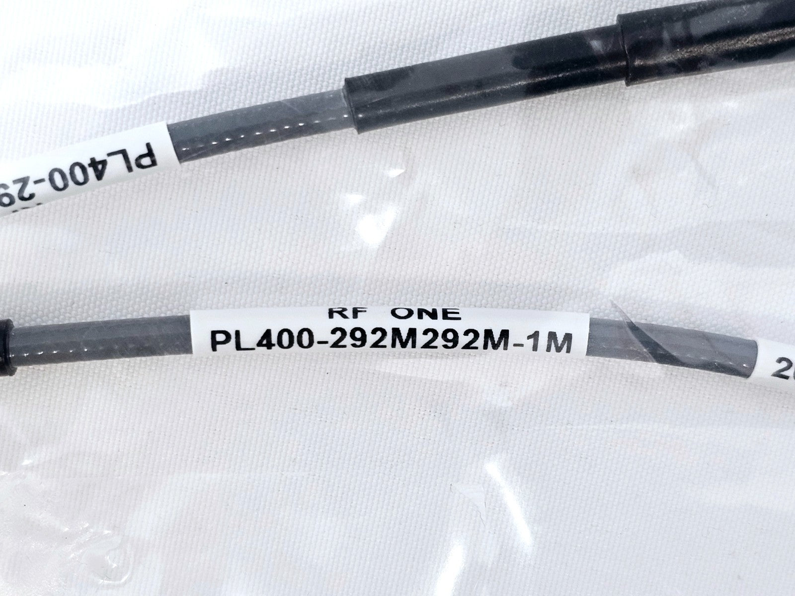 RF One PL400-292M292M-1M 40 GHz 2.92mm 50 Ohm Ultra-Low Loss Cable Assembly