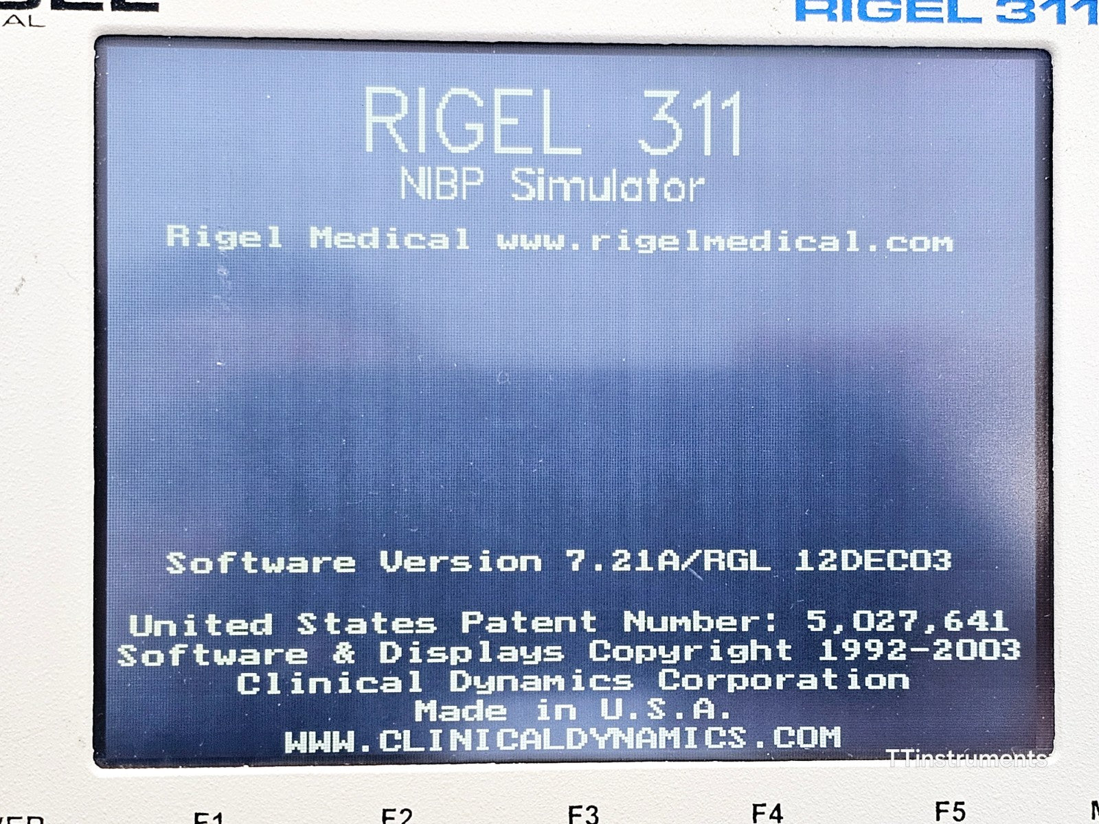 Rigel Medical 311 NIBP Simulator