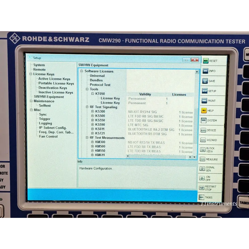 Rohde & Schwarz CMW290 Radio Communication Tester 1201.0002K29 RF Test Signal +