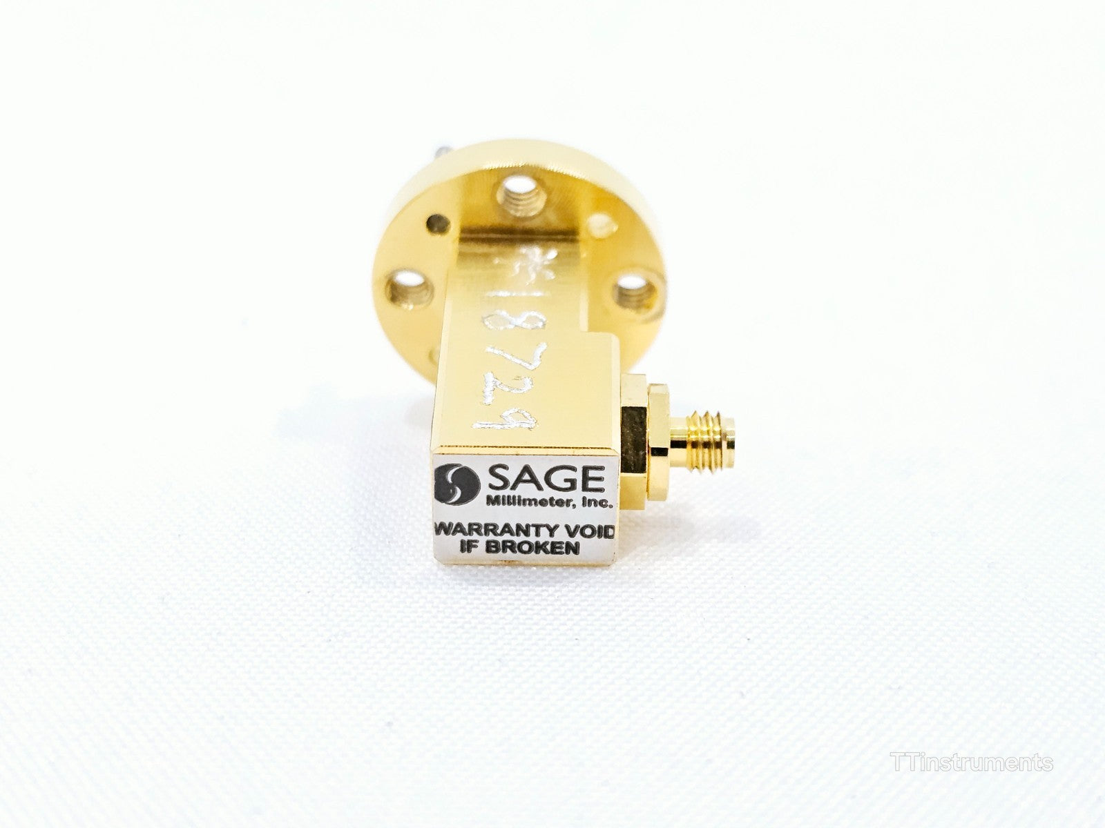 Sage Millimeter WR-10 Adapter SWC-101F-R1 Waveguide to Coax