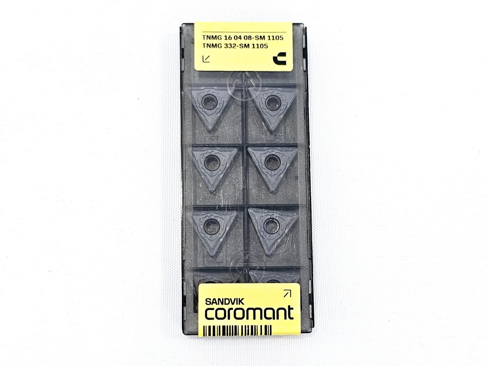 Sandvik Coromant TNMG 160408-SM 1105 / TNMG 332-SM Inserts