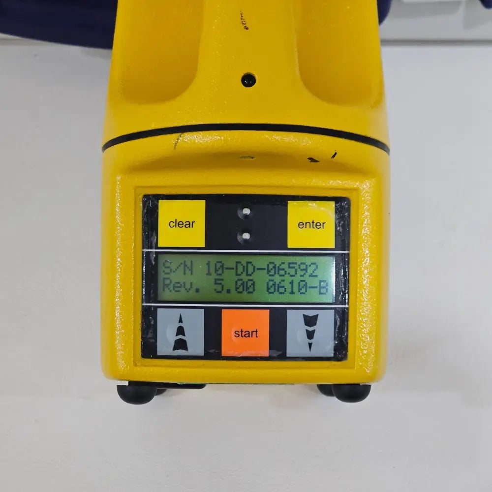 PBI SAS Super Duo 2 air sampler serial number and identification label