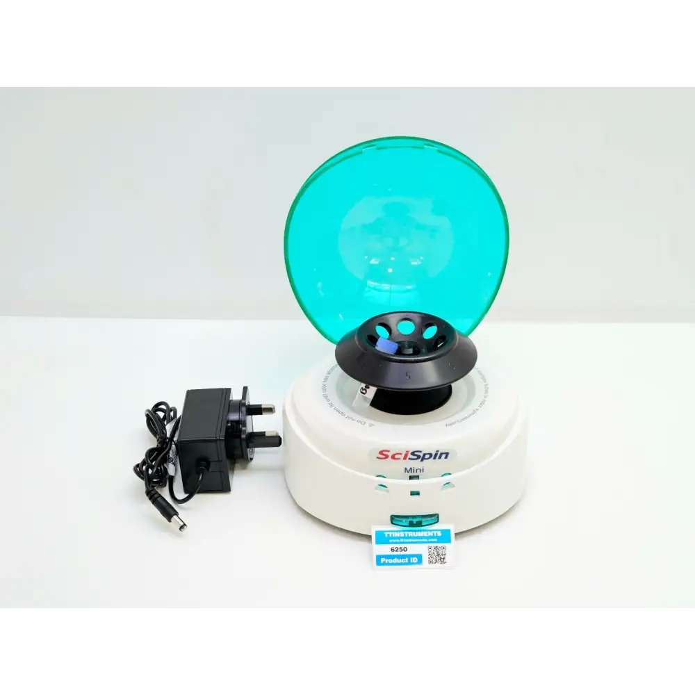 SciSpin Mini Centrifuge 9011002012 compact benchtop centrifuge front view