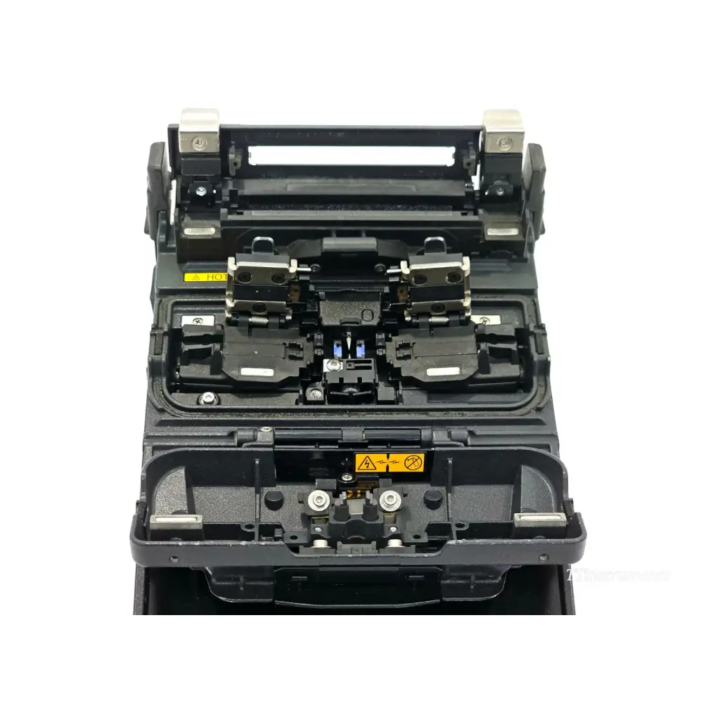 Fujikura FSM-22S fusion splicer side profile showing compact ruggedised housing