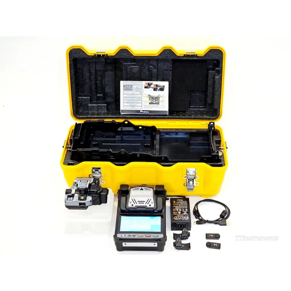 Serviced Fujikura 41S Active Cladding Fusion Splicer ARC 1614 + CT50 Cleaver
