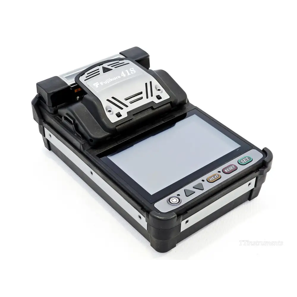 Fujikura CT-50 high-precision fibre cleaver with AD10/50 guide plate and case