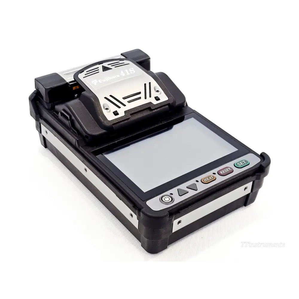 Fujikura CT-50 high-precision fibre cleaver with AD10/50 guide plate and carry case