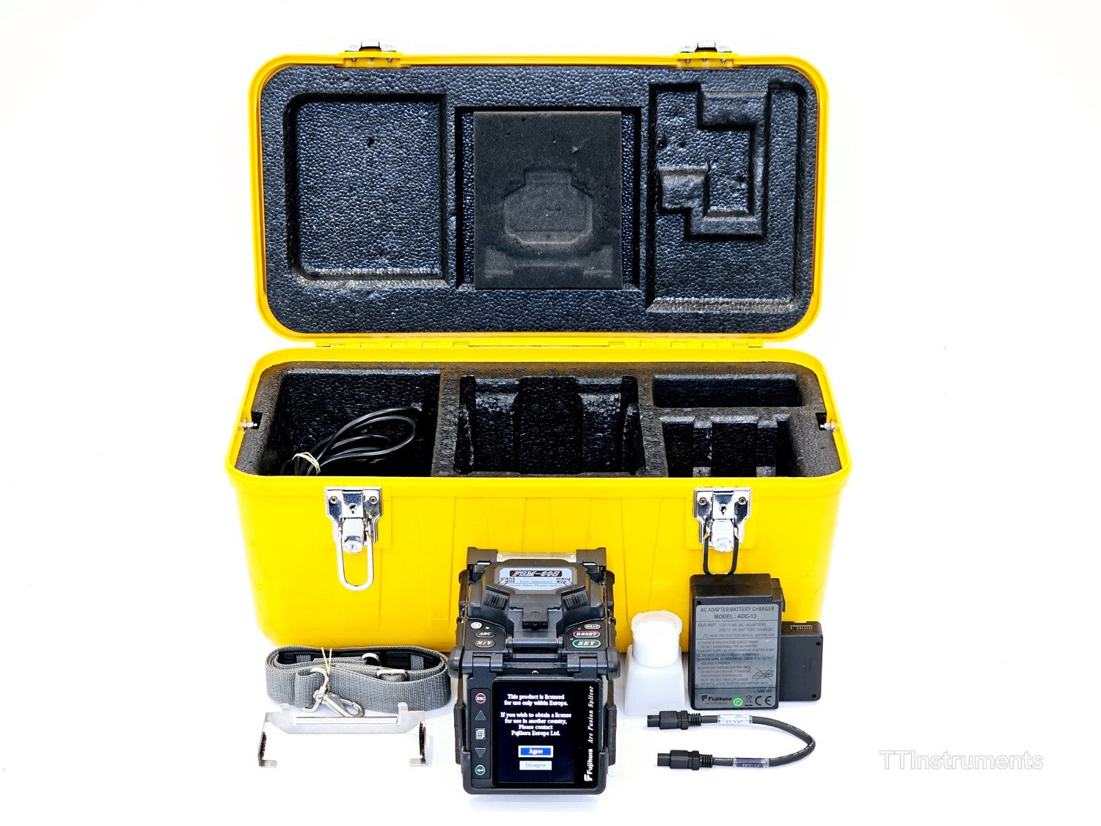Serviced Fujikura 60S FSM-60S Fiber SM MM Splicer + CT-50 Cleaver ARC ONLY 4411