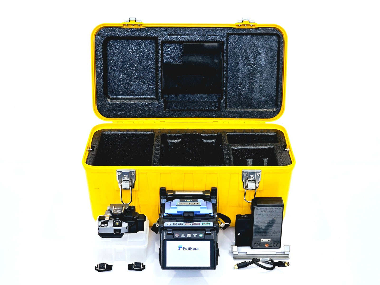 Serviced Fujikura 62S+ SM MM Core Alignment Fusion Splicer CT50 Cleaver ARC 725