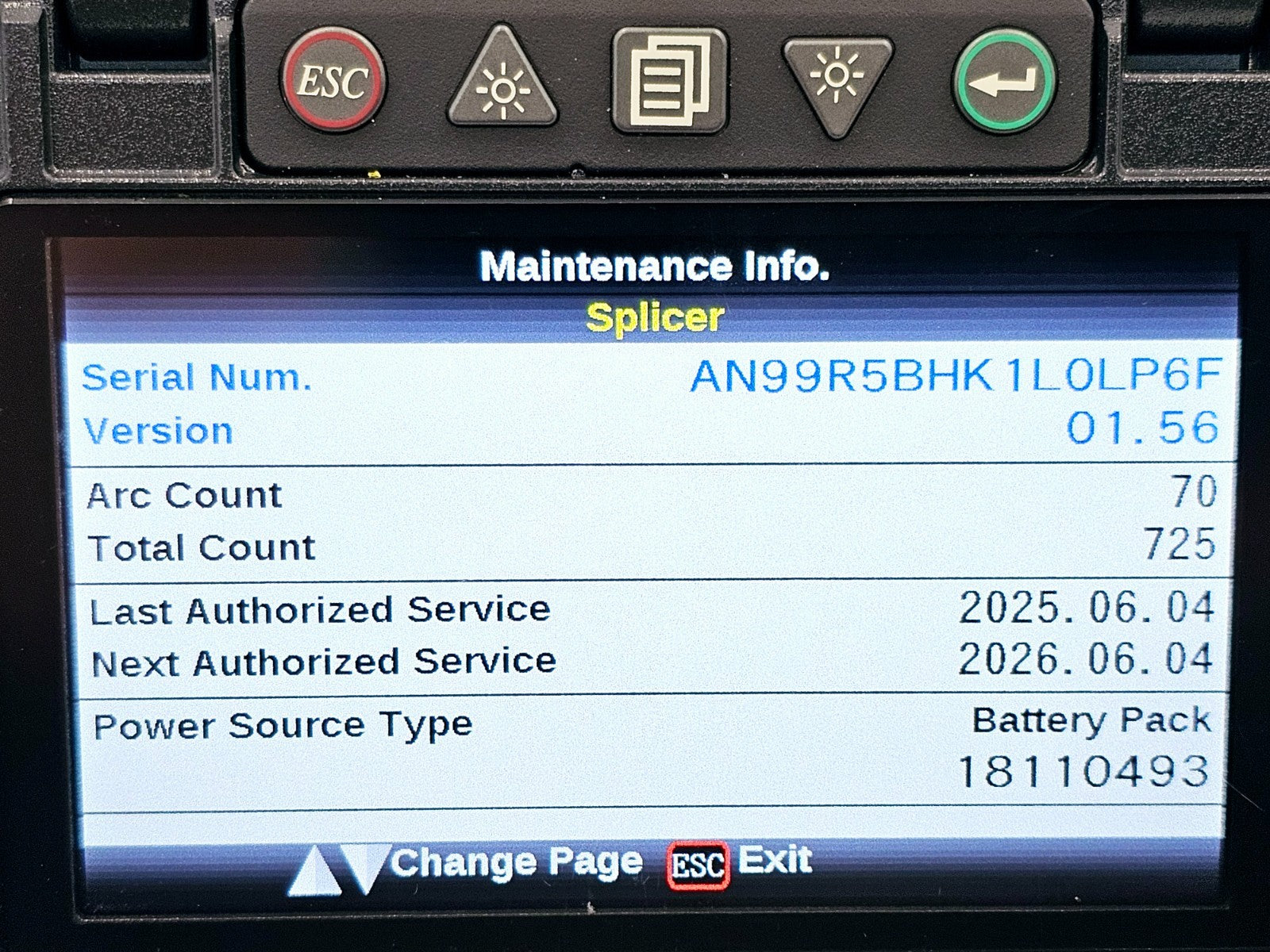 Serviced Fujikura 62S+ SM MM Core Alignment Fusion Splicer CT50 Cleaver ARC 725