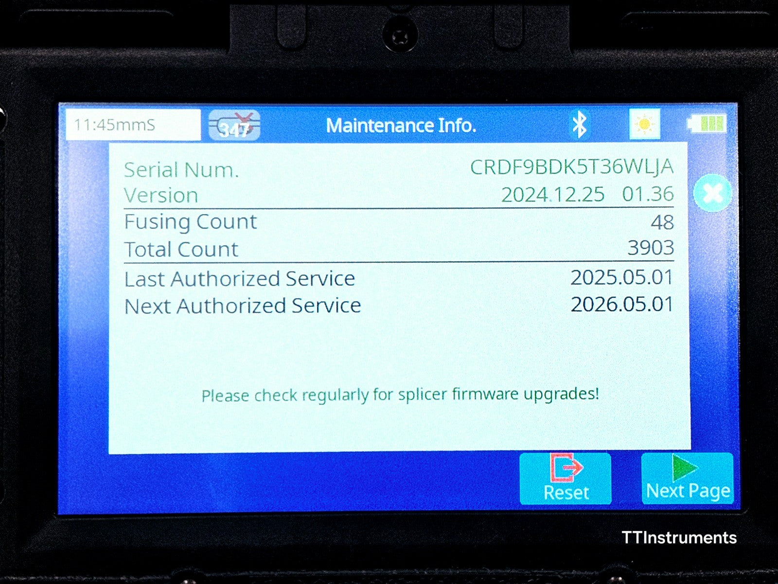 Serviced Fujikura 90S+ Core Alignment Fusion Splicer + CT-50 Cleaver ARC 3971