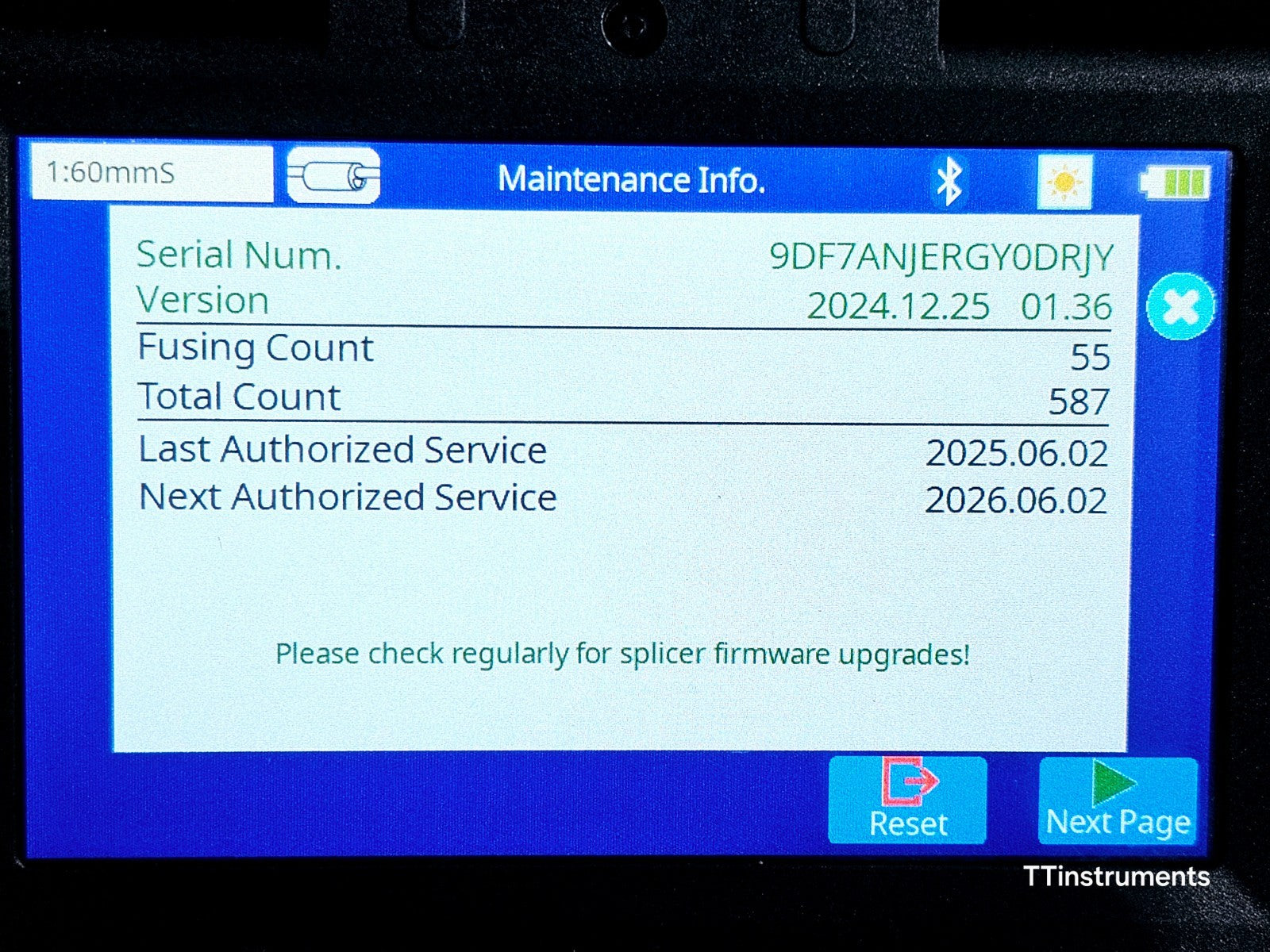 Serviced Fujikura 90S+ Fibre Optic Fusion Splicer + CT-50 Cleaver - ARC ONLY 587
