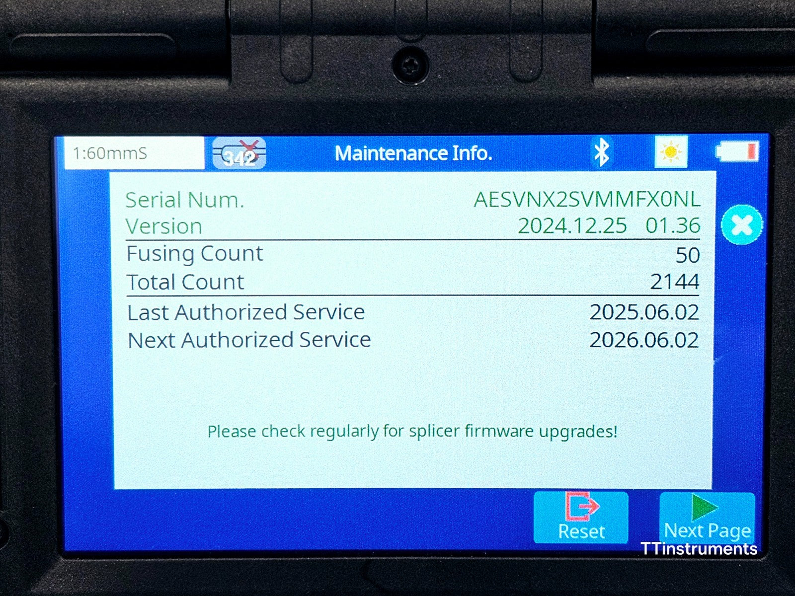 Serviced Fujikura 90S+ Fibre Optic Fusion Splicer + CT-50 Cleaver - ARC 2144