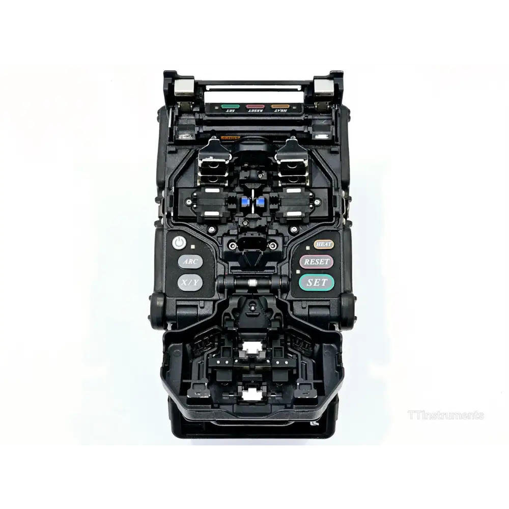 Fujikura FSM-60S right side profile view showing port connections and housing
