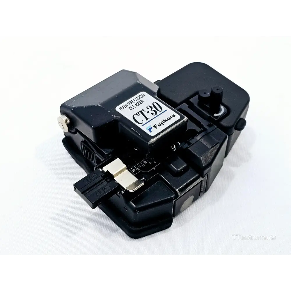 Fujikura FSM-60S splicer stored inside protective carry case