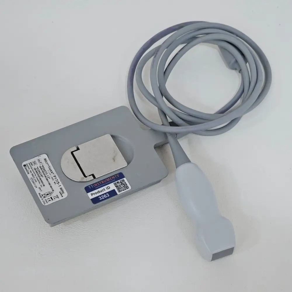 SonoSite P06073-13 P17/5-1 MHz phased array transducer front view