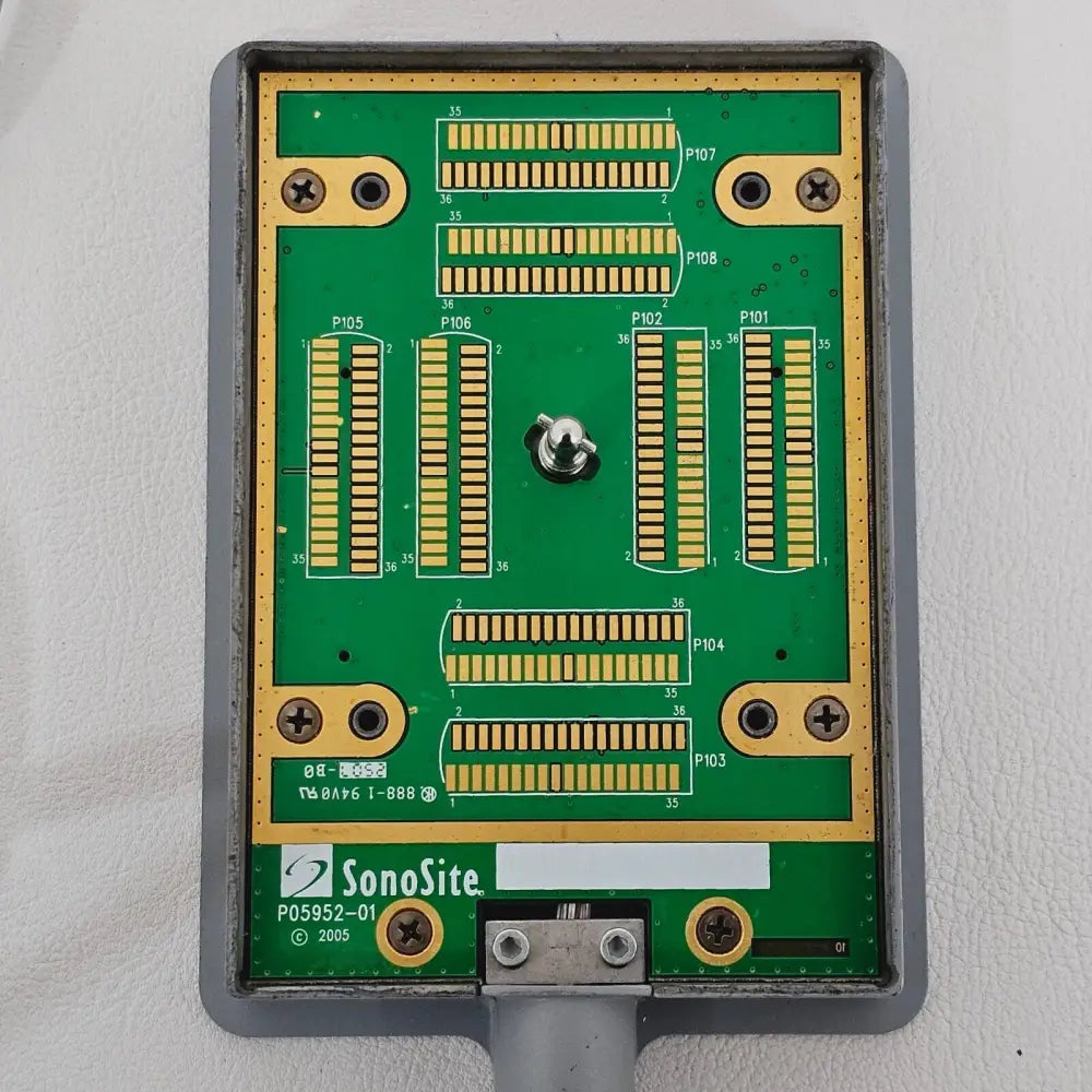 SonoSite P06073-13 phased array probe head close-up