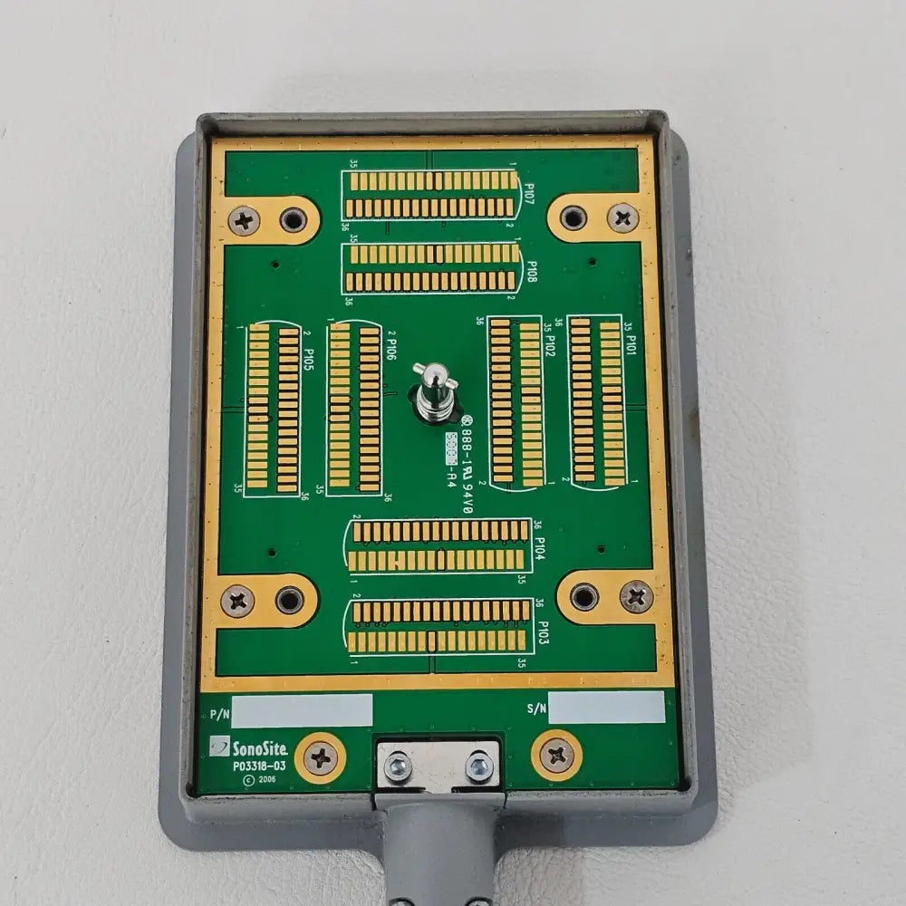 SonoSite HFL38/13-6 MHz ultrasound probe overall condition view for used unit