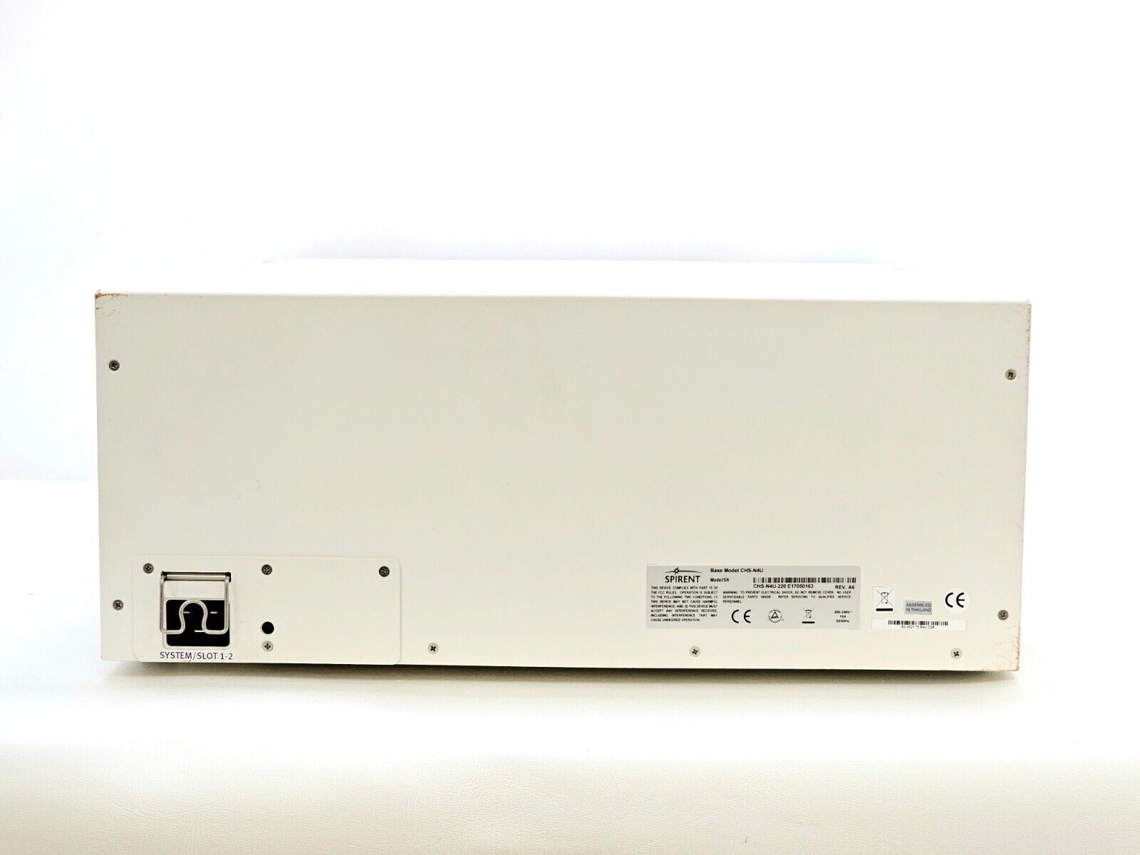 Spirent SPT-N4U-220 2-Slot Chassis Base Model