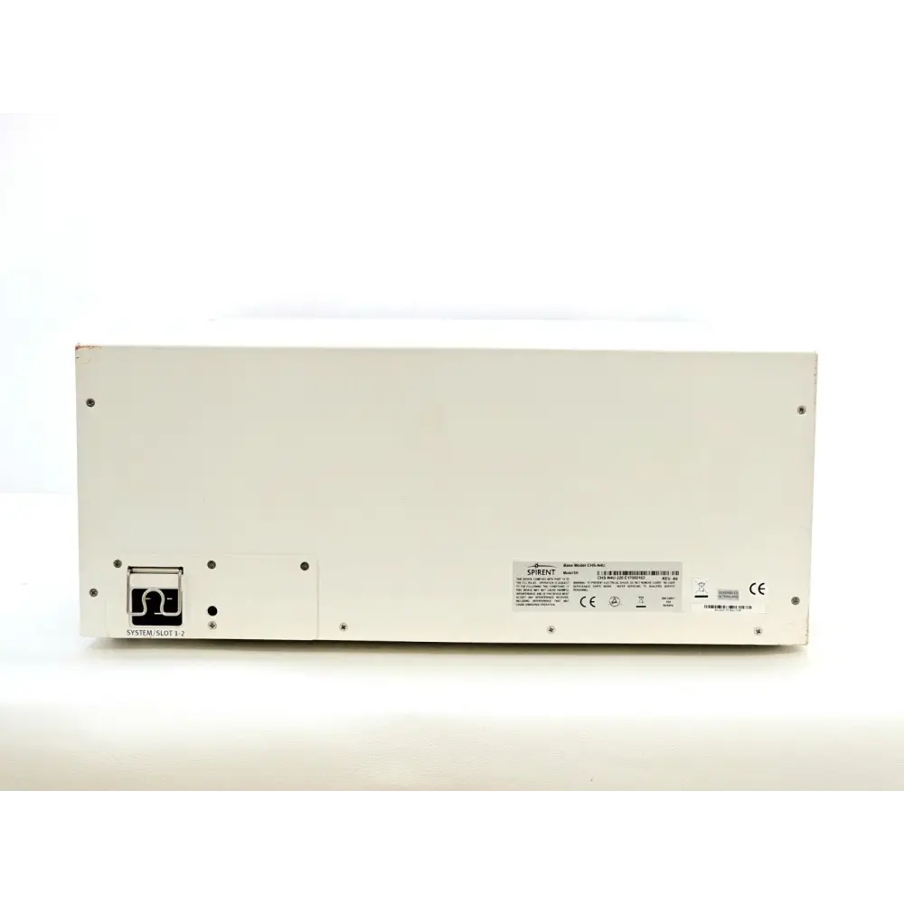 MX2-10G-S8 test module close-up showing port labelling and interface connectors